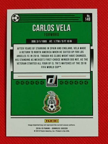 2018-2019 PANINI DONRUSS SOCCER CARDS - Picture 115 of 139