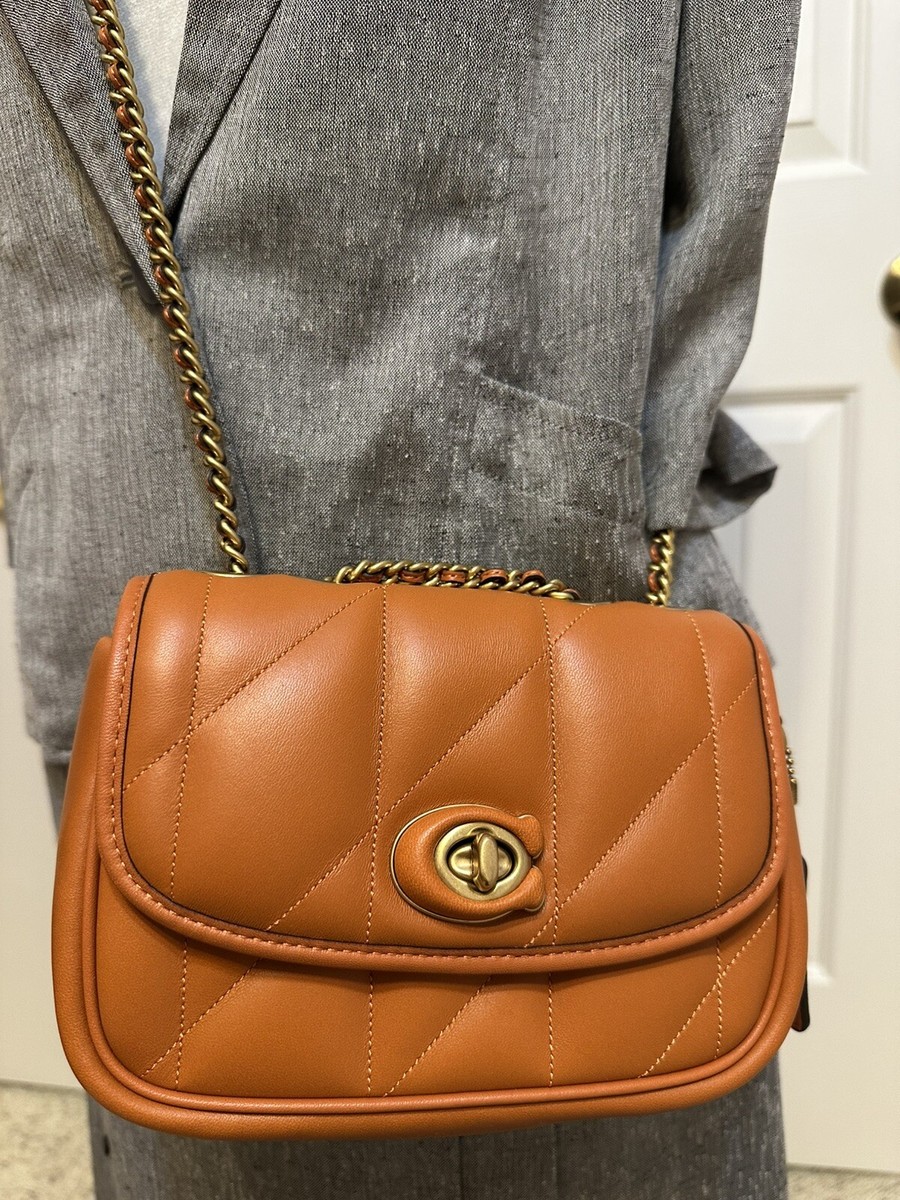 Coach Quilted Pillow Madison Shoulder Bag 18 Small Crossbody