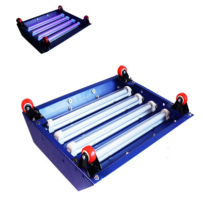 110V 11.8''*15.7'' Movable LED Exposure Unit with Timer for Screen Printing DIY