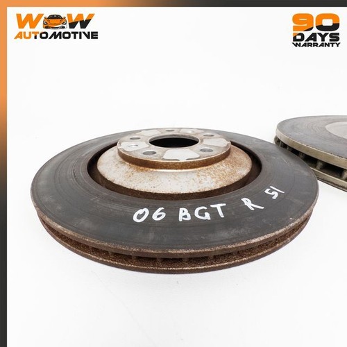 04-10 BENTLEY CONTINENTAL GT FRONT REAR LEFT RIGHT ROTORS DISC BRAKE PADS SET OE - Picture 14 of 19