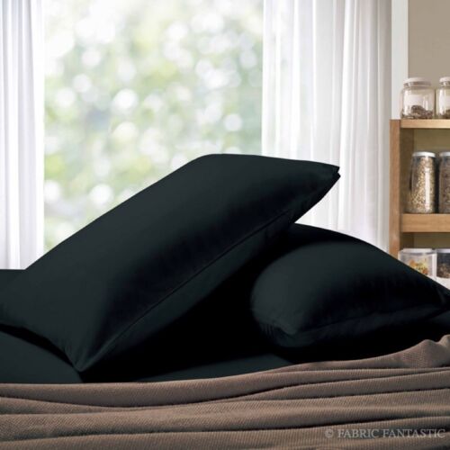 Pair of 1000TC Super Soft QUEEN Size Pillow cases / KING Size Pillowcases - Picture 19 of 21