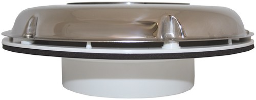 Solar Vent Exhaust & Intake Caravan & Boat Stainless Exterior Low Profile New - Picture 3 of 6
