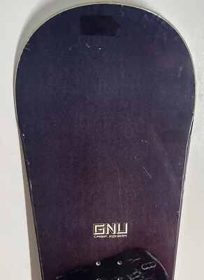 GNU Carbon High Beam Series Snowboard Deck 153 cm Hand Built
