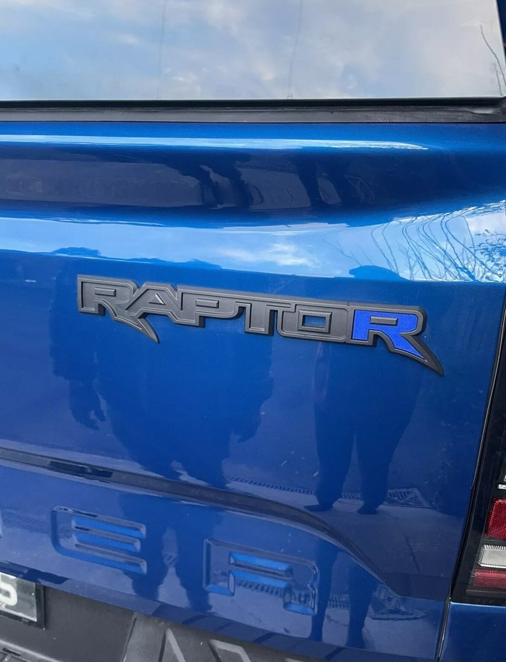 Ford NextGen Ranger Raptor tail R letter decor | eBay
