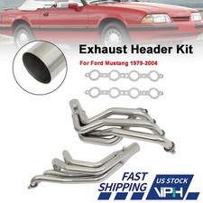 New 1 Stainless Exhaust Header Kit For Ford Mustang 79-04 Ls1 Ls2 Ls3 Ls6 Ls9
