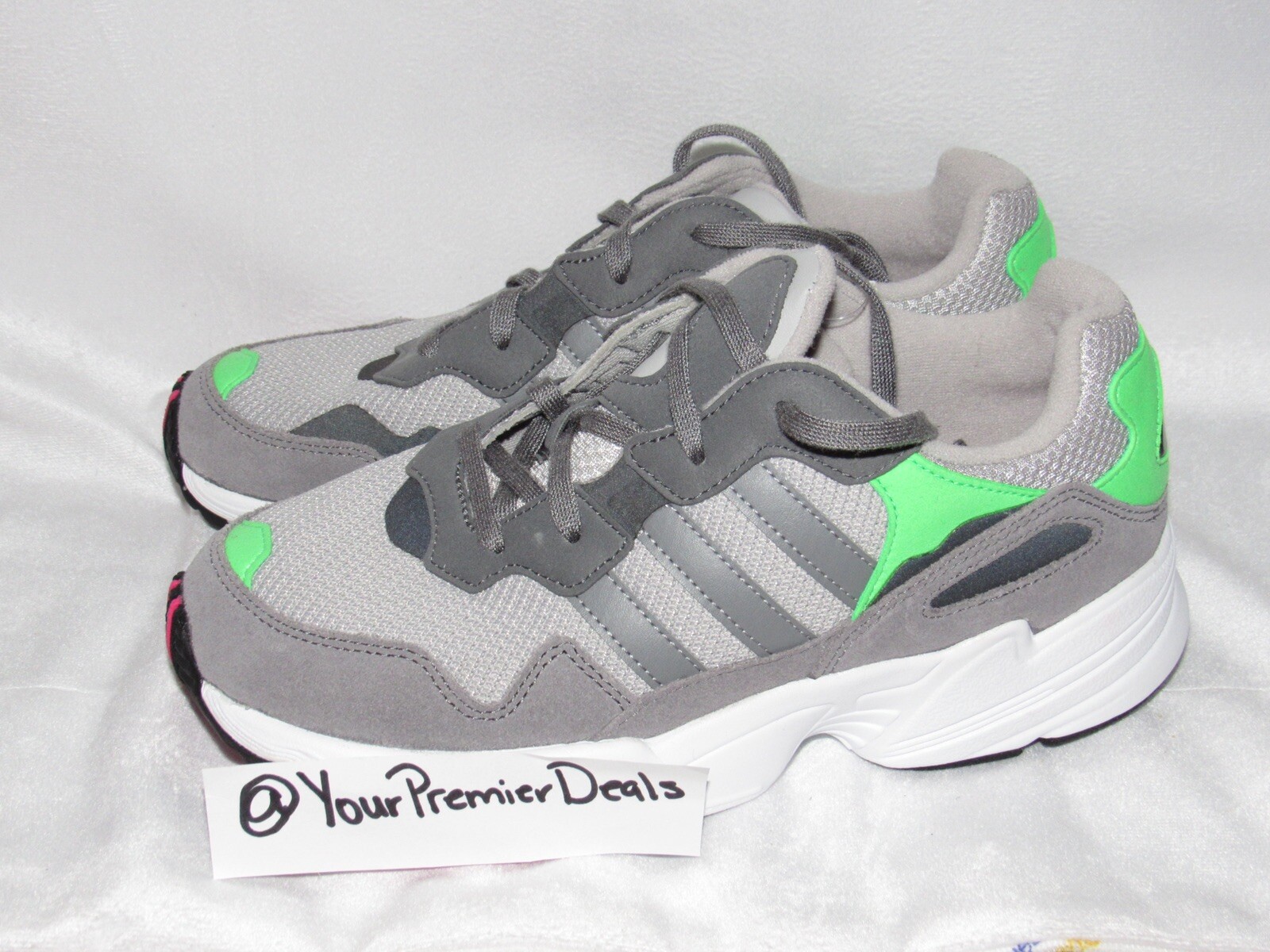 adidas yung 96 grey green