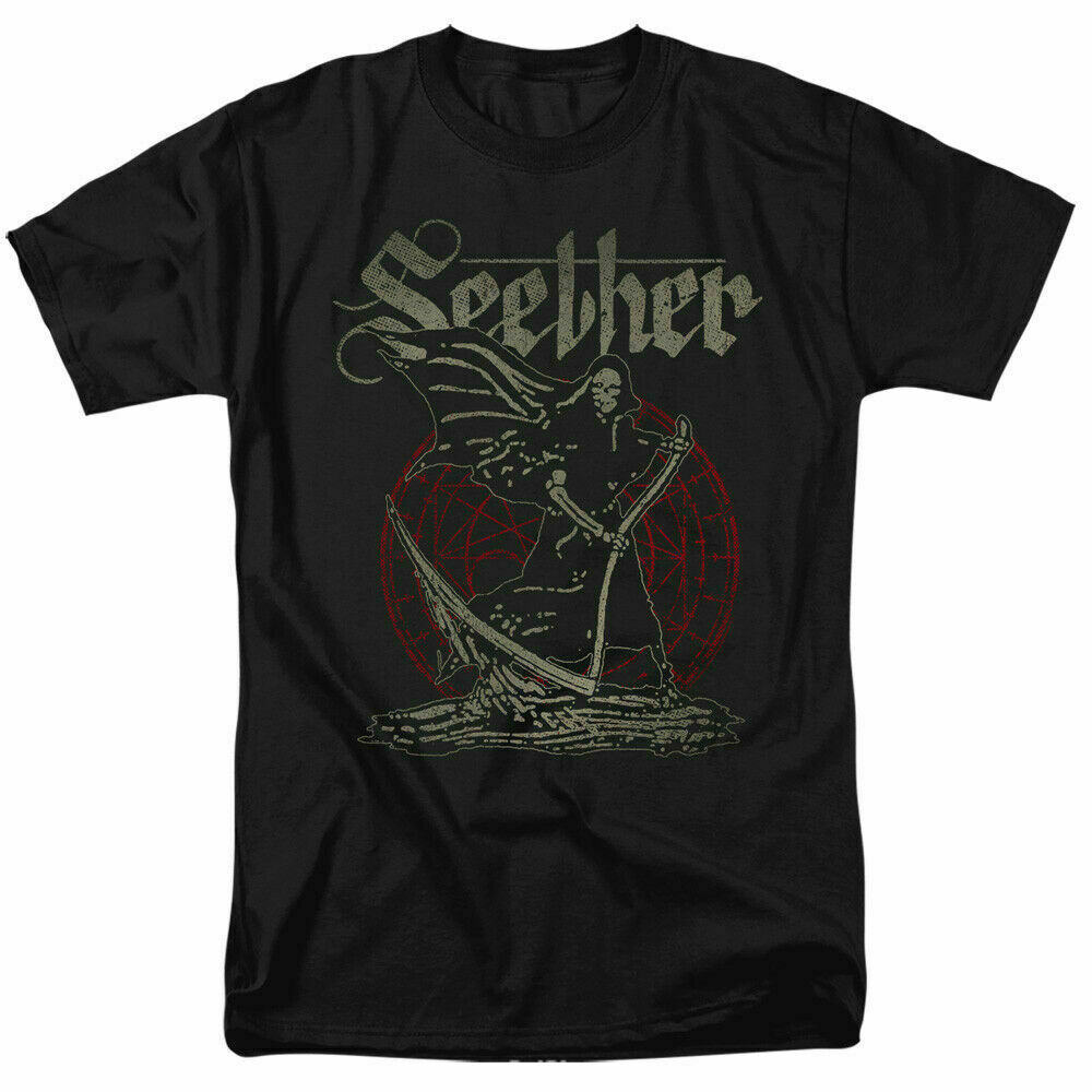 T-shirt Concert Seether - Noir Coton - Taille XL - Unisexe - Neuf Sans étiquettes