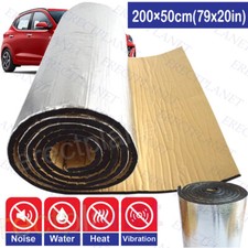 79in Car Sound Deadening Mats Insulation Heat Foam Sound Proofing Mat Trunk Door