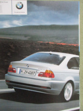 BMW 318Ci 320Ci 325Ci 330Ci 320Cd 330Cd E46 Coupè 9/2004 Catalogo Brochure