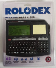 Rolodex Desktop Organizer Electronic Rolodex File Model 32 EL4132 NEW Sealed