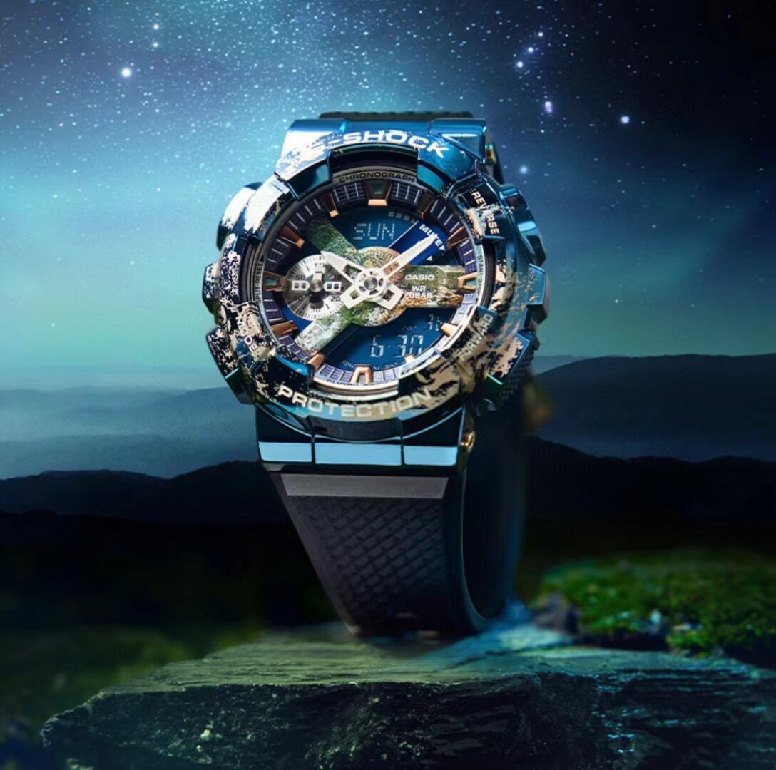 CASIO G-SHOCK GM-110EARTH-1AJR Earth Motif Limited Edition Metal  