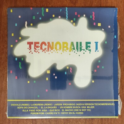 Tecnobaile I - Miguel Moly - Los Melodicos [1991] Vinyl LP Merengue Velvet
