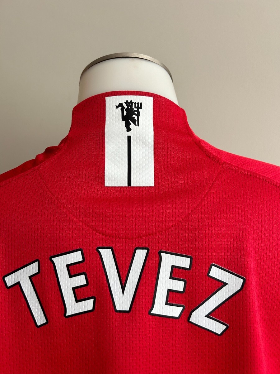 Tevez 32 Nike Manchester United Red Devils Vintage Soccer