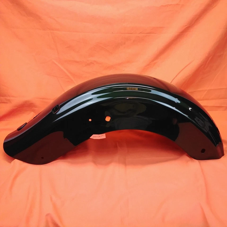 HARLEY DAVIDSON GENUINE TOURING KENETIC GREEN REAR FENDER 59731-09  - Image 4 of 4