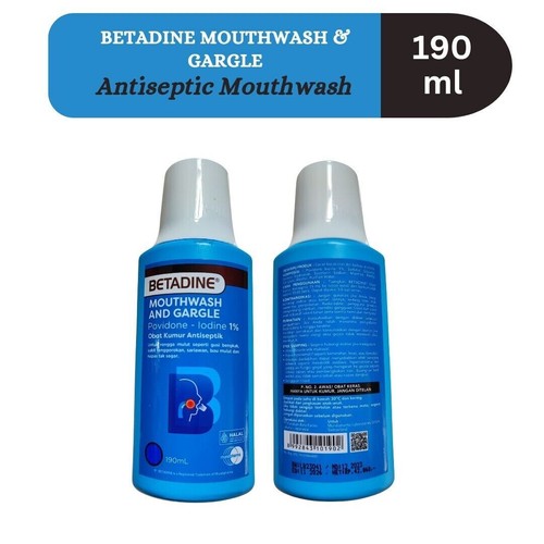 Betadine Gargle & Mouth Wash For Mouth Ulcer and Sore Throat 190 ml eBay