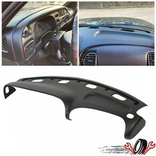 Black Dashboard Hard Cover Cap Bezel For 982001 Ram 1500 1998-02 Ram 2500 3500