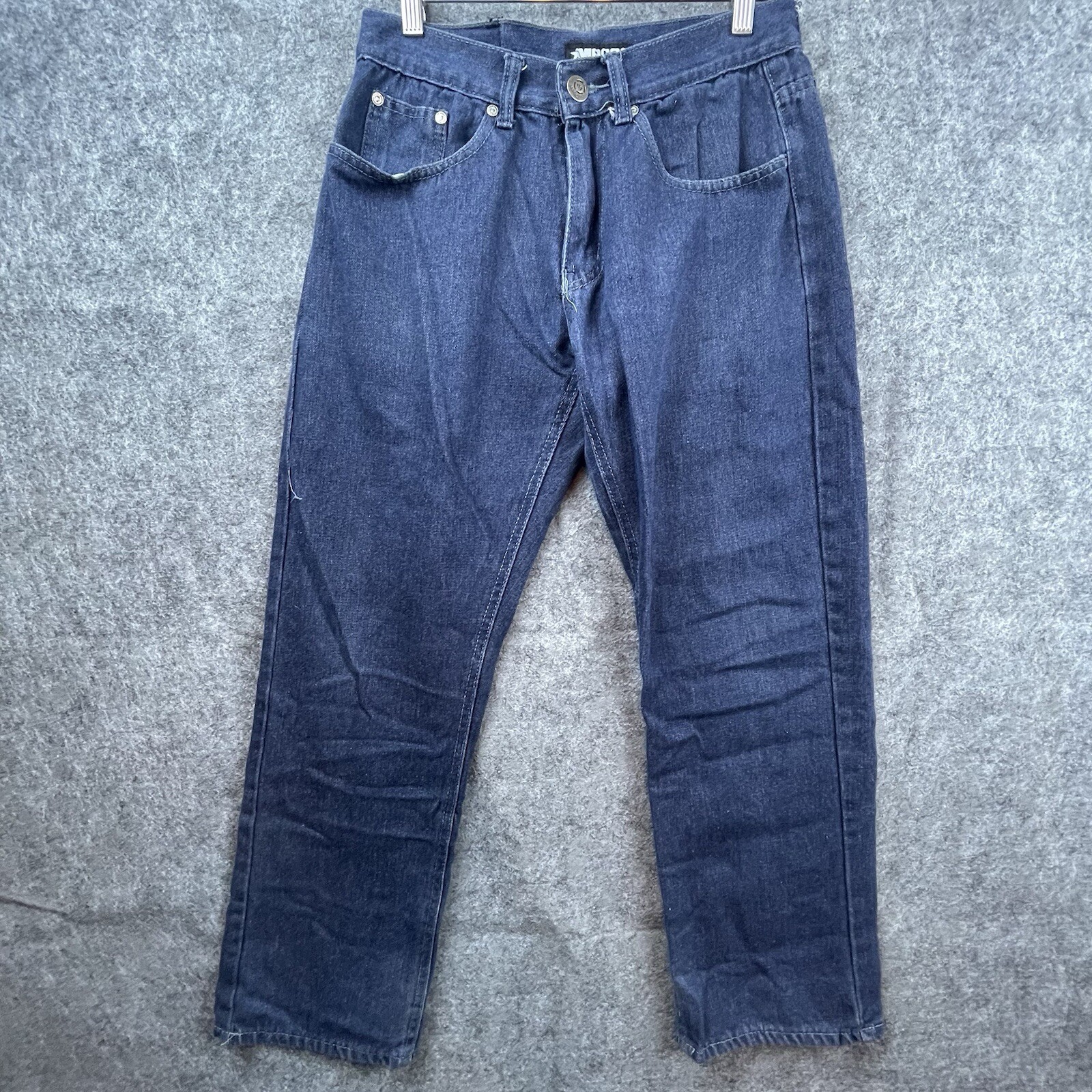 Vintage 90s Mecca Jeans for Men Size 32 Baggy Straight Leg Y2K Hip Hop Style