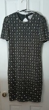 Adrianna Papell Boutique Fully Sequin Designer Dress 10 Formal Party Evening A3