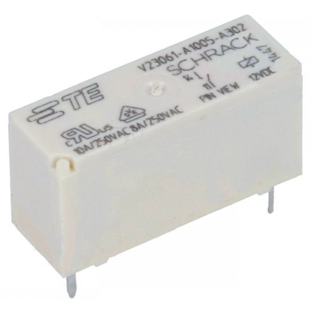 Schrack Relay V23061-a1005-a302 12v DC Max 250v/8a Miniature Current ...