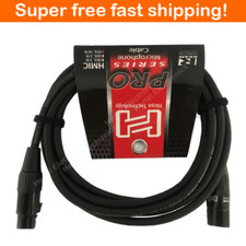 Hosa Pro Microphone Cable HMIC-015 15 Feet , Neutrik REAN XLR3F to XLR3M 15Ft