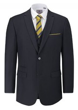 SKOPES tailored Fit Superfine Twill Jacket in Navy Size 34-64