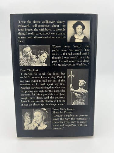 JULIE HARRIS Talks to Young Actors Books (1971) 1st Edition HC/DJ - Picture 2 of 10
