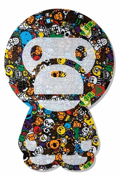 A BATHING APE MILO ALL SAFARI PUZZLE 1000 pieces 20.3×20×6.7cm