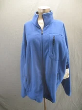 NWT Above Sea Level Size XL Mens Blue Full Zip Stand Collar Athletic Jacket 189