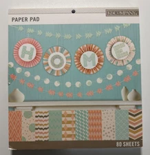 K & Company Pastels Color Basics 12 x 12 Paper Pad-80 Sheets