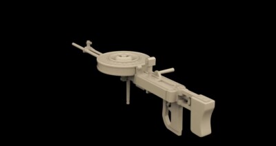 Te-4 Japanese Machine Gun 1/48 Metallic Details MDR48287 | eBay