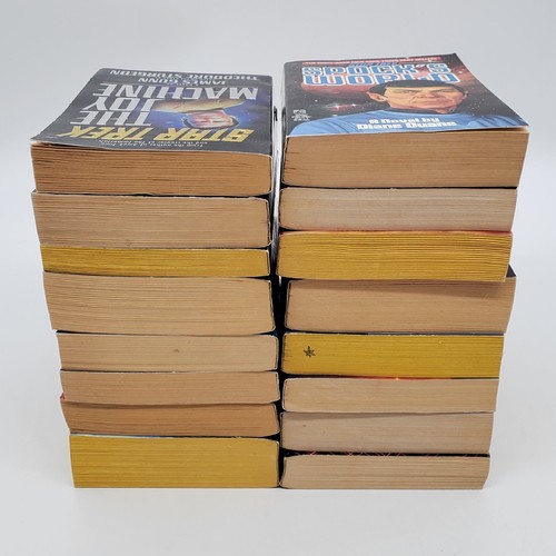 Star Trek Original Series 16 Paperback Book Lot Kirk Spock Vintage 1990s - Picture 4 of 13