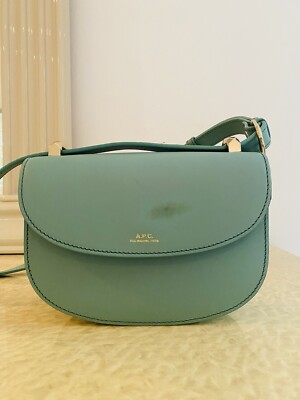 A.P.C. ミントグリーン ショルダーバッグ APC Geneve Mini Bag - Green | eBay