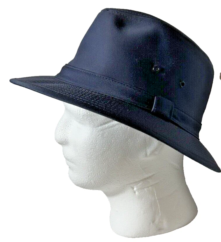 Safari Hat ~ Men's Headgear-Hat ~ Navy Blue ~ 22" ~ Polyester ~ Made in USA
