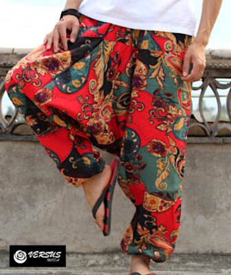 Herrenhose Harem Alla Turca Ethno Print Man Trousers Harem Pants PAMAN21
