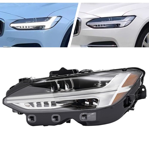 Full LED DRL Headlight Driver Side For 2018-2023 VOLVO S90 V90 Left Headlamp