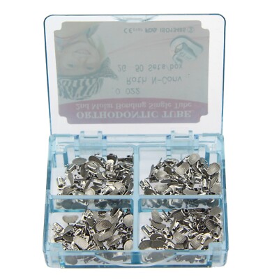 200 Tubes Buccaux Adhésifs Pour Orthodontie Roth MBT 022/18 - 1ère Molaire, Neuf AZDENT