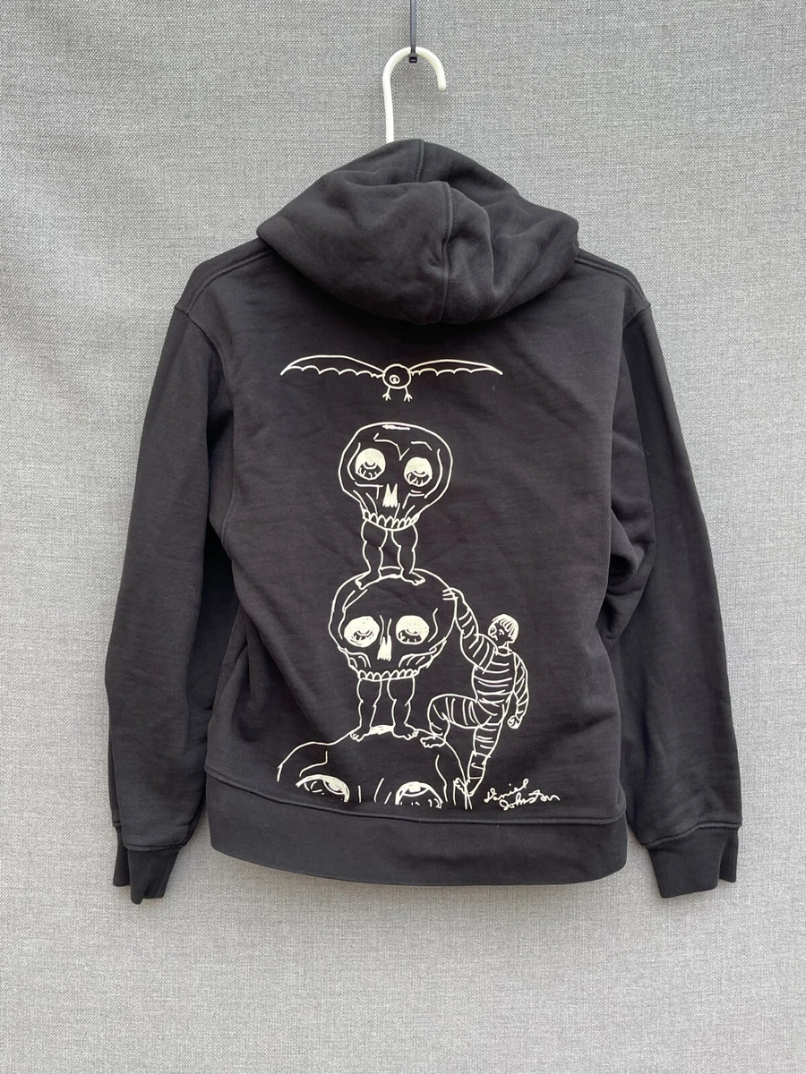Vans x Daniel Johnston Men s Hoodie XS Black Sweatshirt Pullover