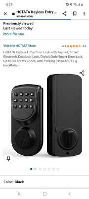 Hotata Keypad Deadbolt Lock