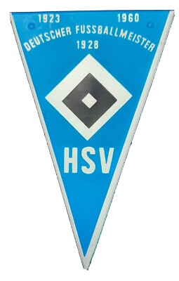 RAR Mini Wimpel Hamburger SV 10 x 7 cm Fußball Bundesliga Meister Nesquik HSV