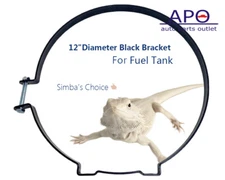 12 Inch Diameter Black  Strap Fuel Gas Tank Mounting Straps