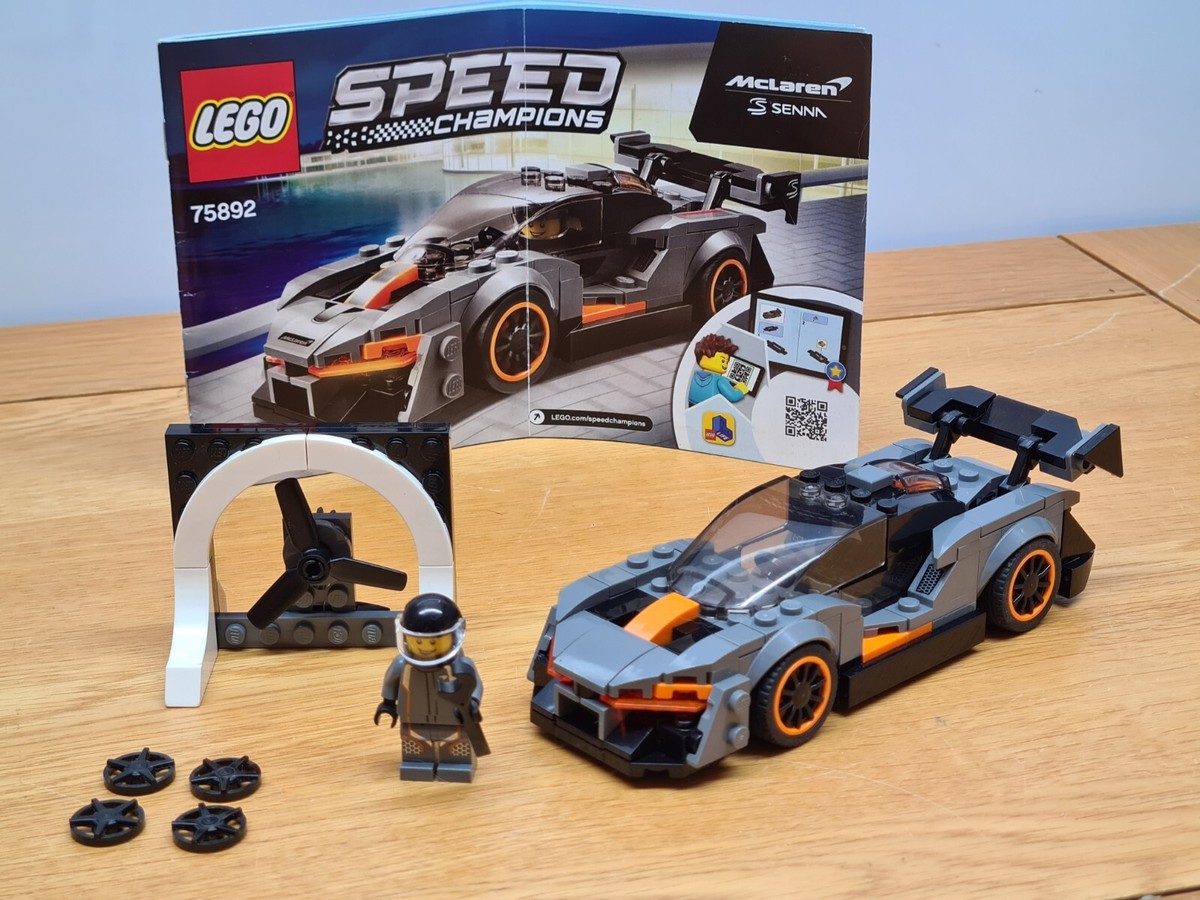 LEGO Speed Champions McLaren Senna -75892 100% Complete fig