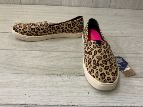 toms leopard print flats