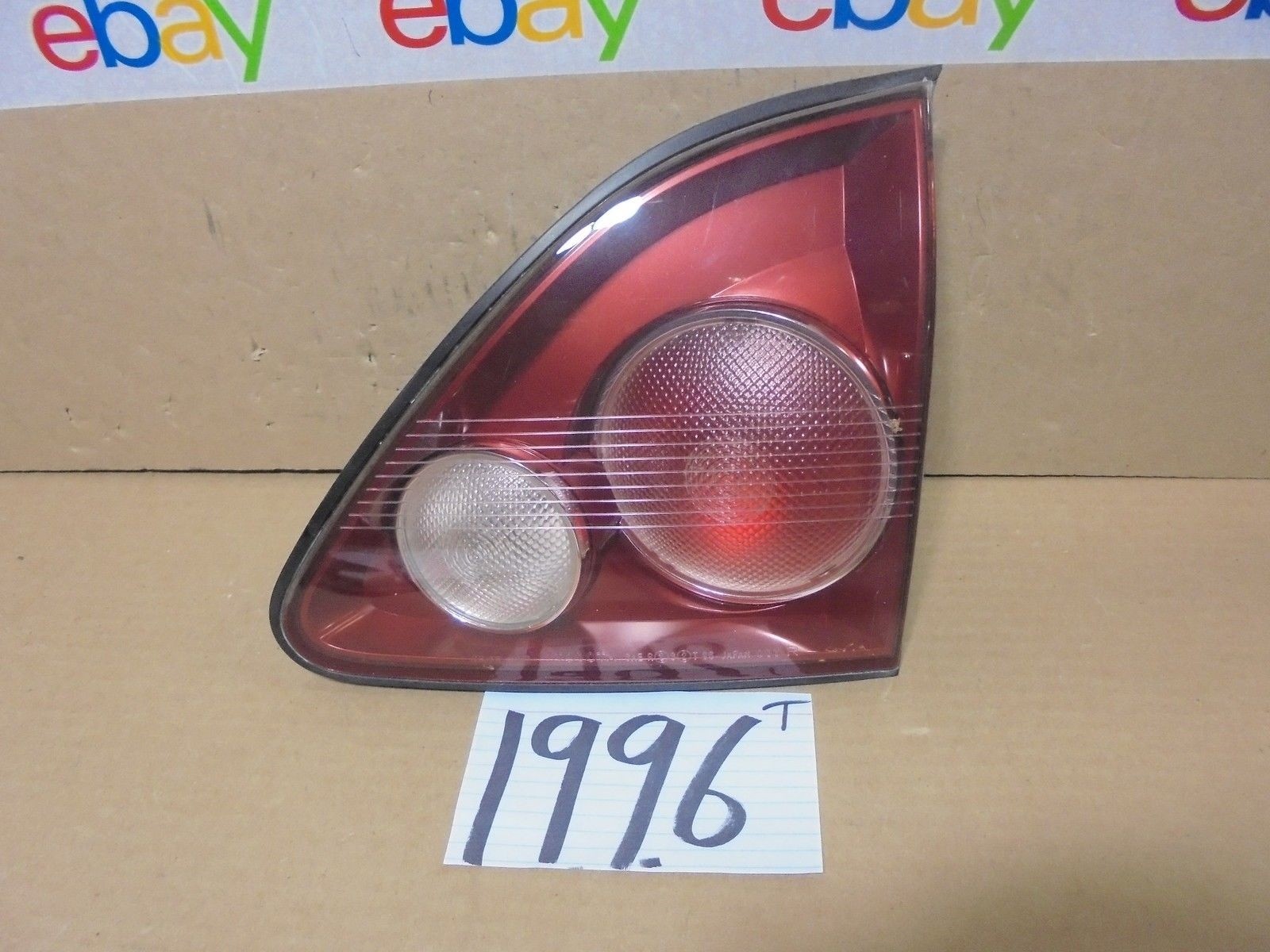 99 00 LEXUS RX300 PASSENGER Side Used Tail Light Rear Lamp #1996