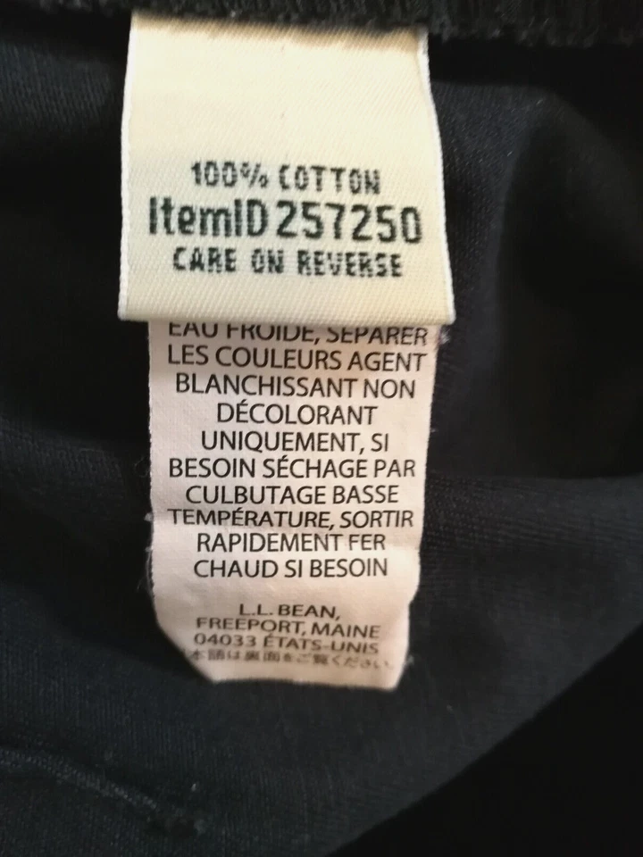 Pantalones para mujer LL Bean 12 M/T azul marino calce clásico chino curvilíneo bolsillos caqui Foto 3 de 4