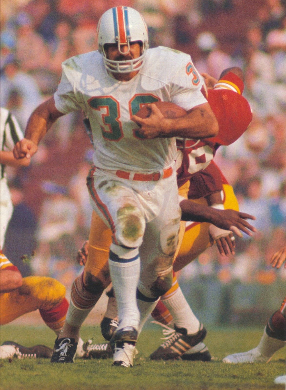 Miami Dolphins Larry Csonka Game 8x10 Picture Celebrity Print