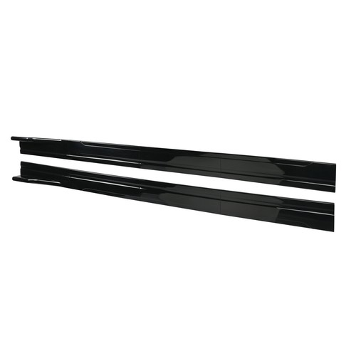 For Infiniti Q50 Q60 Q70 G25 G37 86.6"/2.2m Side Skirt Splitter Lip Glossy Black - Picture 10 of 15