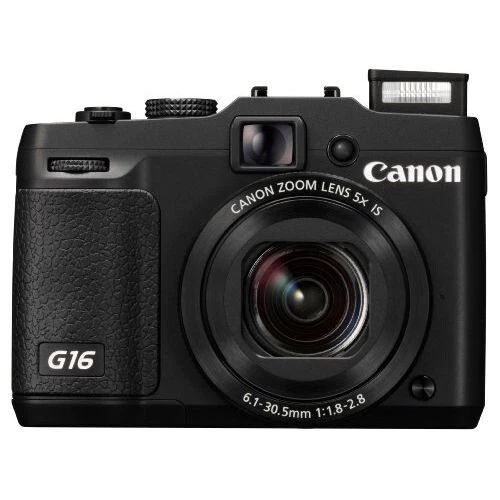 Canon PowerShot G16 12.1 MP Digital Camera - Black - Picture 2 of 8