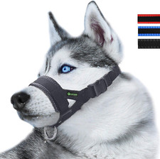 Bozal De Nailon Para Perros Pequenos, Medianos Y Grandes Que Evitan Morder Y...