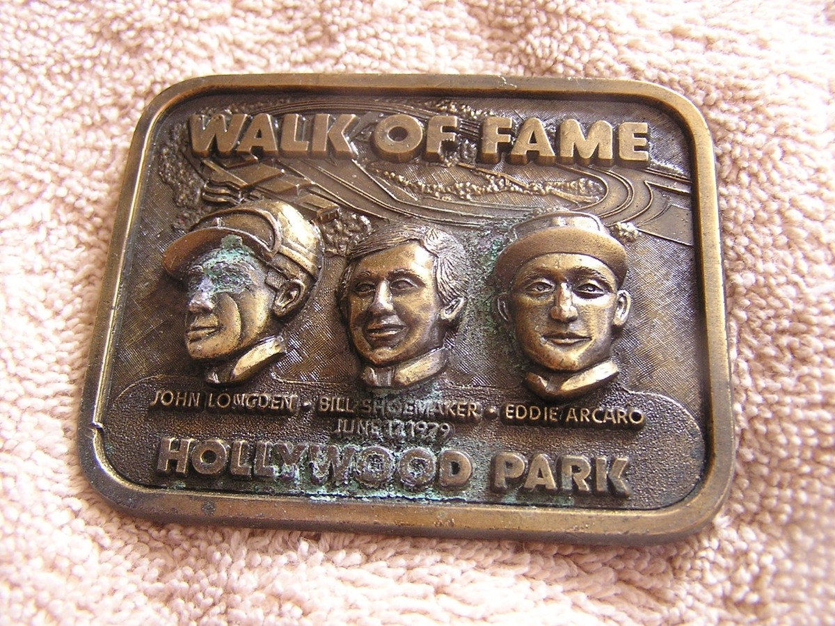 Vintage Walk of Fame Hollywood Park Belt Buckle | eBay display picture 1