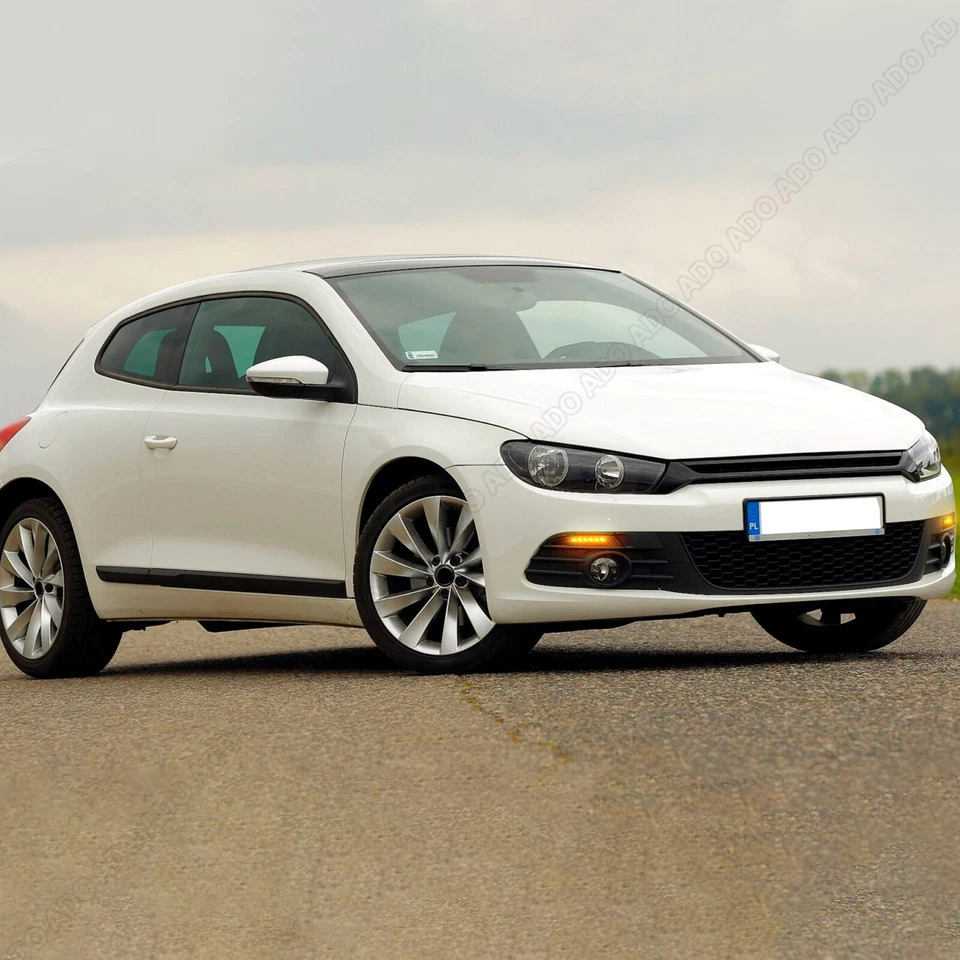 Intermitente delantero LED luz de estacionamiento intermitente para VW Scirocco 3 III 137 desde 08-14 | negro - Imagen 3 de 4